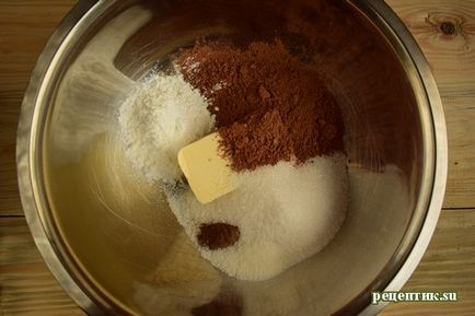 Швидкий дріжджовий рулет з шоколадною начинкою - рецепт з фото