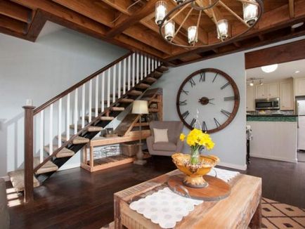 Годинники настінні та підлогові, великі і маленькі оригінальні рішення для дизайну вітальні