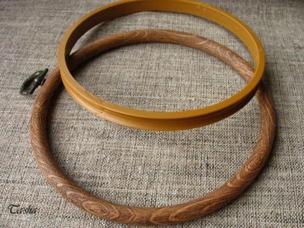 Годинники в стилі hoop art - ярмарок майстрів - ручна робота, handmade