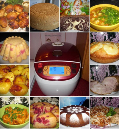 Ce și cum să gătești într-o rețete multivariate de gătit cu o fotografie