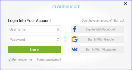 Cloudbuckit este un client universal de stocare în cloud pentru ferestre, ferestre albe