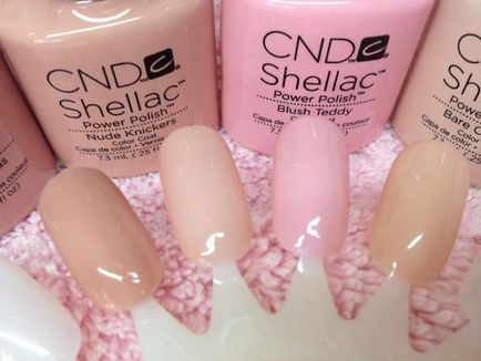 Cnd shellac кольору на нігтях палітра, як правильно наносити, фото і відео інструкції