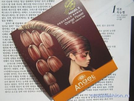 Grupul Crossfashion - șampon și mască pentru părul vopsit cu revigorare de flori portocalii