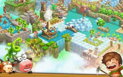 Cube skyland farm craft злом багато грошей для android