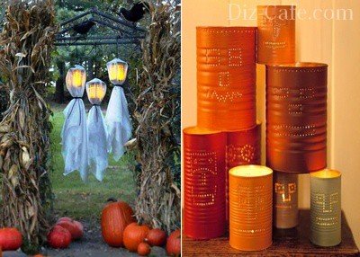 Decorarea unui complot pe o vacanță de Halloween este ca și cum ai face un dovleac