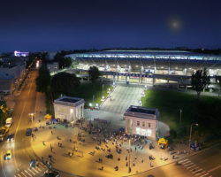 Дніпро-арена, football stadiums