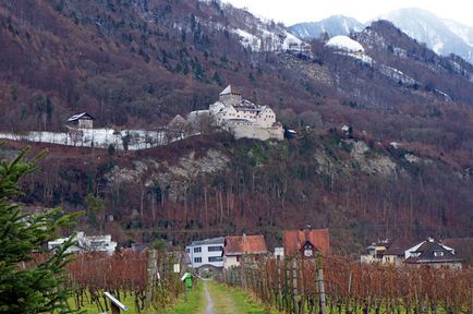 Atracții ale lui Vaduz din Liechtenstein, știu în străinătate