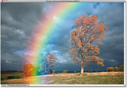 Efectul Rainbow asupra fotografiei
