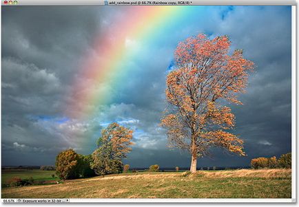 Efectul Rainbow asupra fotografiei