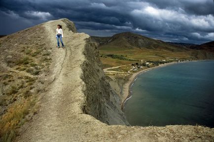 Kirándulás Cape kaméleon Koktebel (fotó)