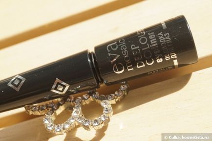 Eva mosaic deep colour eyeliner рідка підводка для очей в чорному відтінку відгуки