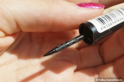 Eva mosaic deep colour eyeliner рідка підводка для очей в чорному відтінку відгуки