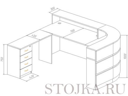 Forma și dimensiunile înălțimii recepției, adâncimea, lățimea - înțelegem, să nu pierdem