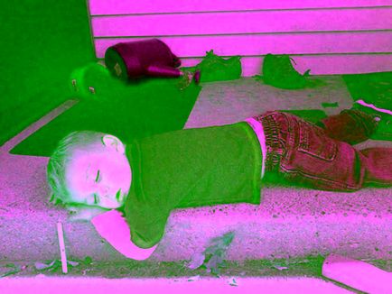 Fotografia copiilor care dorm, copiii care au adormit în zadar