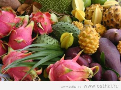 Fructe de fructe din Thailanda din fructe