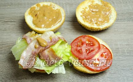 Гамбургер з яловичиною покроковий рецепт (19 фото)