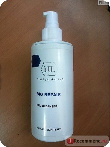 Гель для вмивання holy land cosmetics bio repair gel cleanser - «наука не стоїть на місці! вмиваємося
