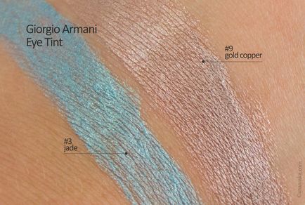 Giorgio armani revizuire tint ochi, swatch, make-up