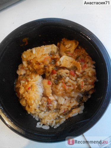 Готові страви restoria курка з рисом і овочами по - тайськи - «дуже смачне Друге, курка з рисом