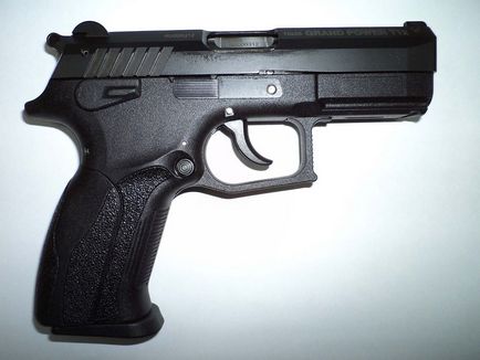 Mare pistol traumatic t12 pentru un cartuș calibru de 10x28, revizuire baril, tehnic