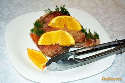 Narancs pulyka recept egy fotó