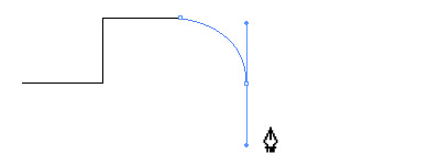 Інструмент pen tool в ілюстратора