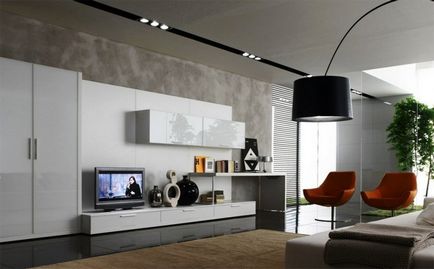 Modern nappali belső (20 kép), modern design, nappali, elegáns, hely, választás