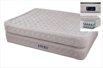 Intex 66962 ліжко ортопедична premium підвищеної міцності