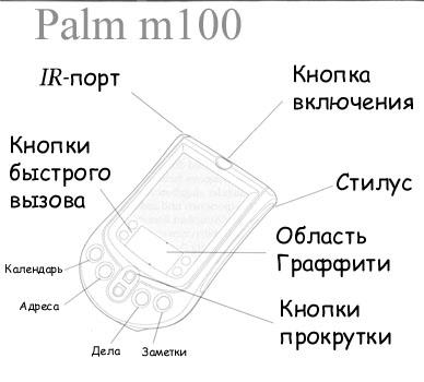 Folosind palma m100