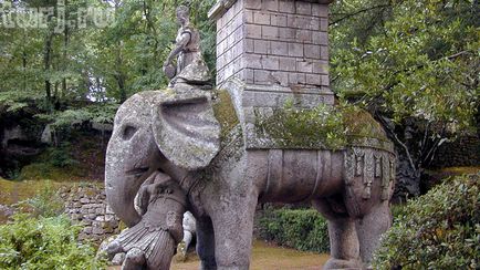 Italia parcul sakro bosco din bomarzo - o grădină de monștri, o grădină de comori