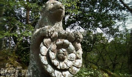 Italia parcul sakro bosco din bomarzo - o grădină de monștri, o grădină de comori