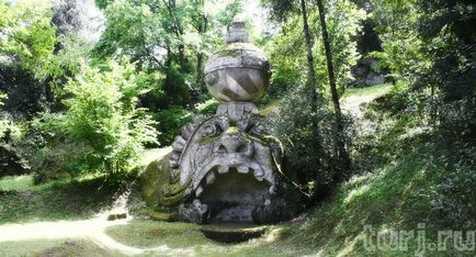 Italia parcul sakro bosco din bomarzo - o grădină de monștri, o grădină de comori