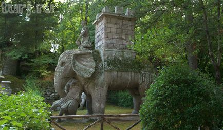 Italia parcul sakro bosco din bomarzo - o grădină de monștri, o grădină de comori