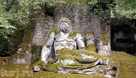 Italia parcul sakro bosco din bomarzo - o grădină de monștri, o grădină de comori