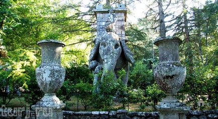 Italia parcul sakro bosco din bomarzo - o grădină de monștri, o grădină de comori