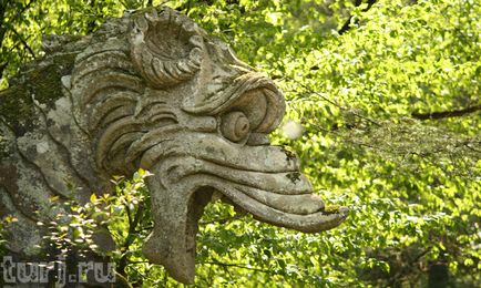 Italia parcul sakro bosco din bomarzo - o grădină de monștri, o grădină de comori