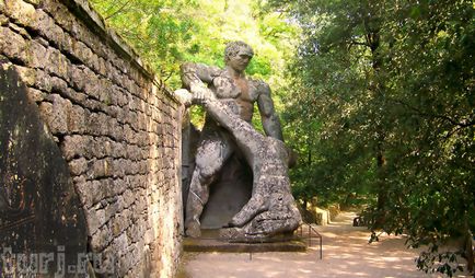 Italia parcul sakro bosco din bomarzo - o grădină de monștri, o grădină de comori