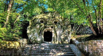Italia parcul sakro bosco din bomarzo - o grădină de monștri, o grădină de comori