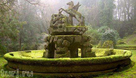 Italia parcul sakro bosco din bomarzo - o grădină de monștri, o grădină de comori