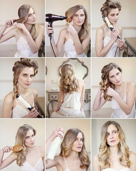 Ahogy delat haj - hogyan lehet egy szép frizurát magának 14 fotó frizura