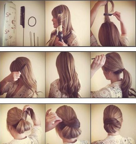 Як делат зачіску - як зробити гарну зачіску самій собі 14 фото зачісок