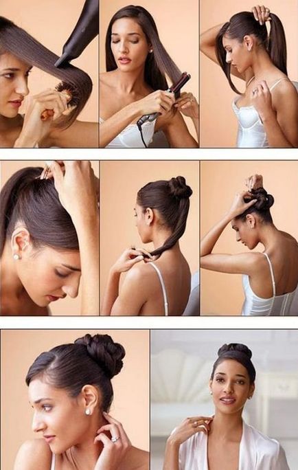 Як делат зачіску - як зробити гарну зачіску самій собі 14 фото зачісок