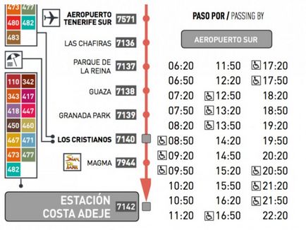 Cum se ajunge de la aeroportul din Tenerife