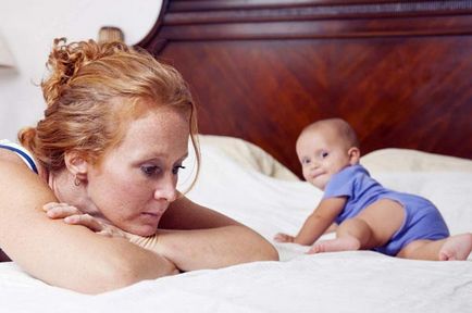Cum de a preveni depresia postpartum, a fi mama este fericirea