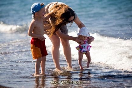 Cum să organizați o vacanță cu un copil mic pe mare