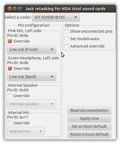 Як перетворити гніздо для навушників в гніздо для мікрофона в ubuntu