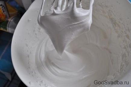 Як приготувати торт білковий «наречена» покроковий рецепт
