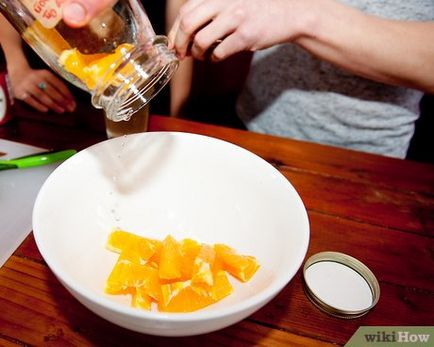 Як просочити апельсини горілкою