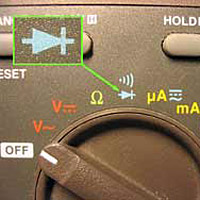 Hogyan lehet ellenőrizni a dióda multiméter