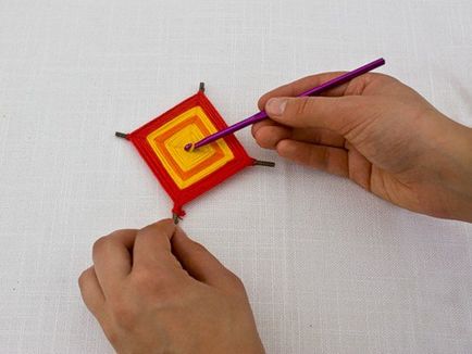 Cum să țeseți un amulet din fire ojo de dios sau - ochiul lui Dumnezeu - o clasă de maestru, casa mea dulce